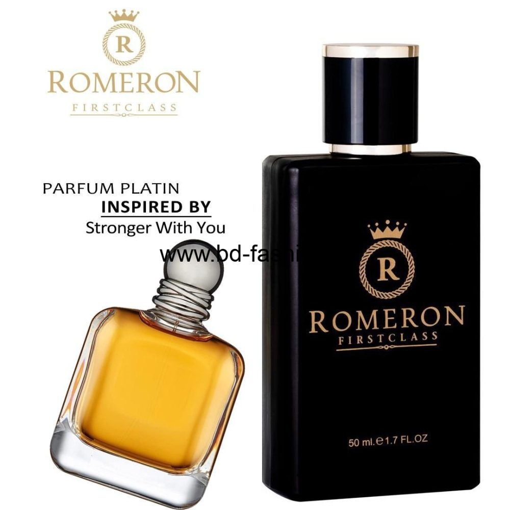 ROMERON 410 Platin Herrenparfüm STRENGER WITH YOU Amrani 50ml