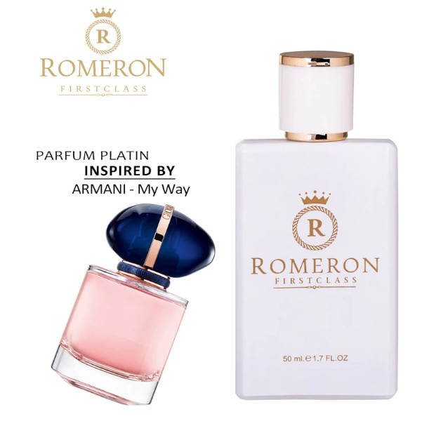 ROMERON 265 Platin Frauen Parfüm MY WAY - ARMANI 50 ML